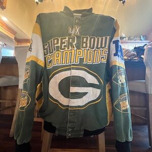 Vintage Green Bay Packers Super Bowl Jacket